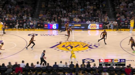 Last Second Field Goal Hawks Lakers Nba Official