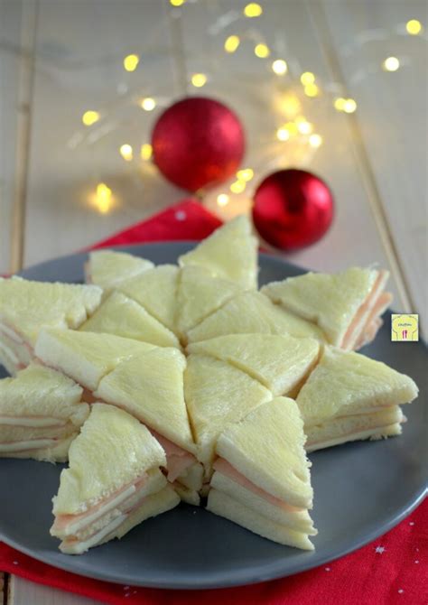 Stella Di Tramezzini Antipasto Per Le Feste Di Natale Facilissimo