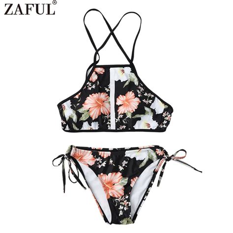 Buy Zaful 2017 Women New Floral Print Backless Crop