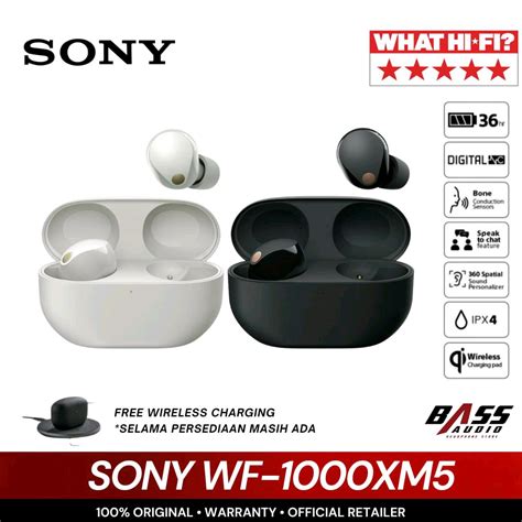 Jual Sony Wf Xm Black Noise Canceling Truly Wireless Wf Xm