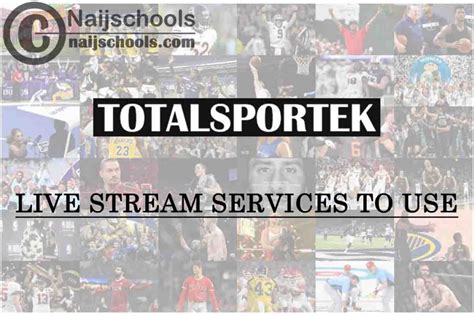 Totalsportek Sports Free Live Stream Online Links Services To Use