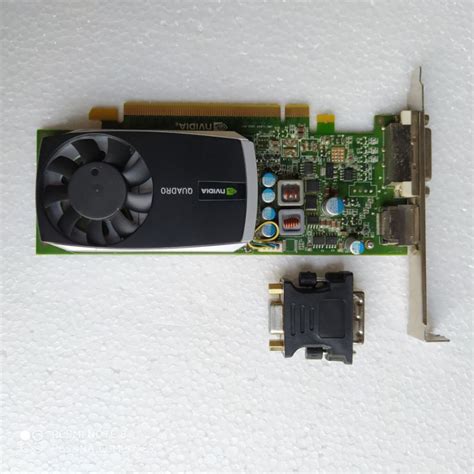 Jual Vga Card Converter ORI Nvidia Quadro 600 1gb 128 Bit DDR3