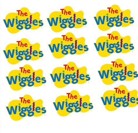 Wiggles Stickers 2.5 Round 12 Pack - Etsy