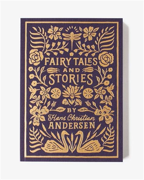 Gold Foil Book With Beautiful Cover For A Fairy Tale And Stories Book