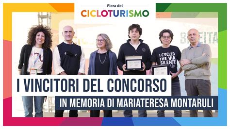 Premiazione Ho Voluto La Bicicletta In Memoria Di Mariateresa