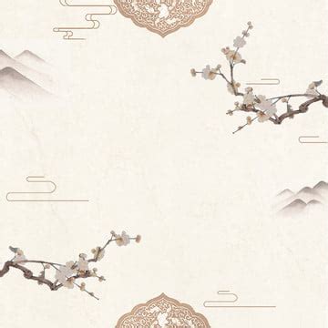 Ancient Style Ink Painting E Commerce Taobao Main Map Background