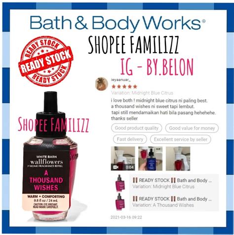 𝐋𝐈𝐕𝐄 𝐏𝐞𝐰𝐚𝐧𝐠𝐢 𝐑𝐮𝐦𝐚𝐡 𝐁𝐢𝐥𝐢𝐤 BBW Bath Body Works Wallflower Plug Essential Oil Shopee Malaysia