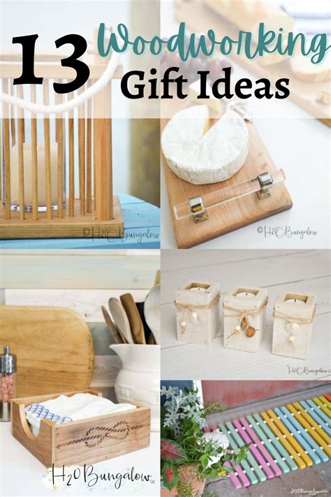 13 Diy Woodworking T Ideas H2obungalow