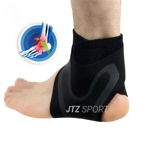 Ankle Kaki Support Sport Anti Cidera Pelindung Tumit Lazada Indonesia