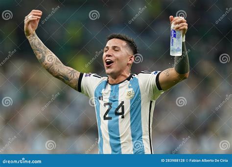 Enzo Fernandez editorial stock photo. Image of round - 283988128