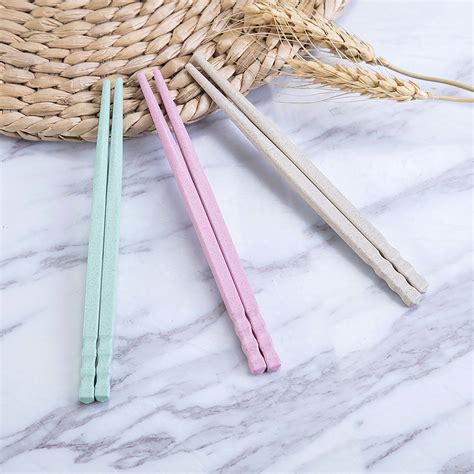 Reusable Degradable Wheat Straw Chopsticks China Chopsticks And