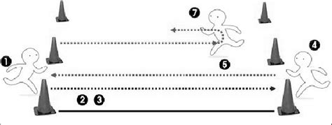 Procedure Of Shuttle Running Download Scientific Diagram