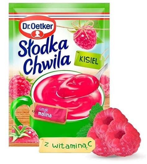 Amazon Dr Oetker Slodka Chwila Kisiel Smak Malina Raspberry Jelly