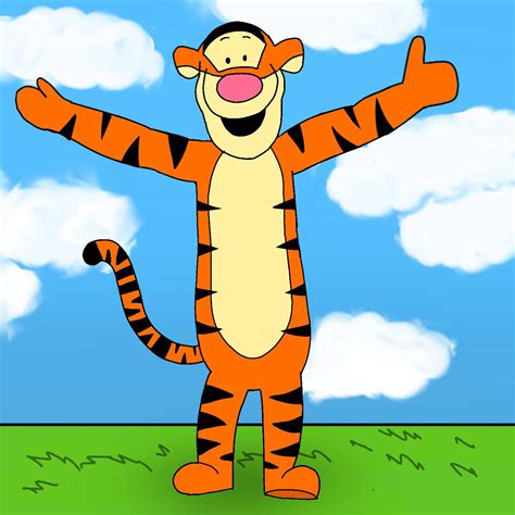 Tigger The Pooh From Winnie The Pooh [my Drawing] By Sayat Clip Art Library