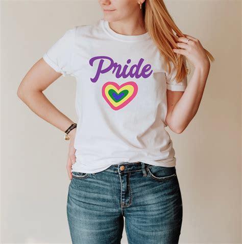 Pride Shirt Lgbtq Shirt Pride Parade Shirt Rainbow Shirt Etsy