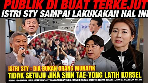 Publik Dibuat Terkejut Istri Sty Sampai Lakukan Hal Ini Usai Shin Tae