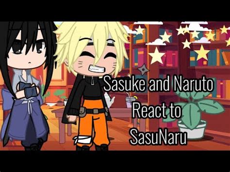 Sasuke And Naruto React To SasuNaru SasuNaru YouTube