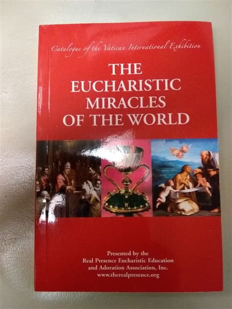 Eucharistic Miracles Of The World Book Free Shipping By Carlo Acutis