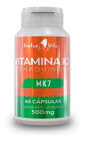 Vitamina K2 Mk7 Concentrado 65 mcg en una cápsula 60 cápsulas