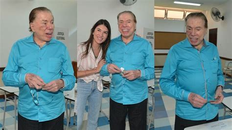 Longe Do Sbt Silvio Santos Faz Rara Apari O Rebeca Abravanel