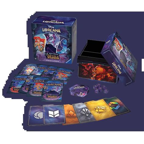 Cartes Disney Lorcana Coffret Trove Pack Trésor des illumineurs Le