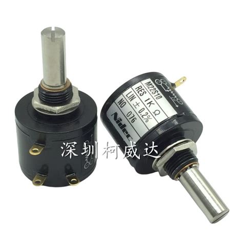 1PcsTen Turn Potentiometer M22S10 200Ω 1KΩ 2KΩ 5KΩ 10KΩPrecision Wire