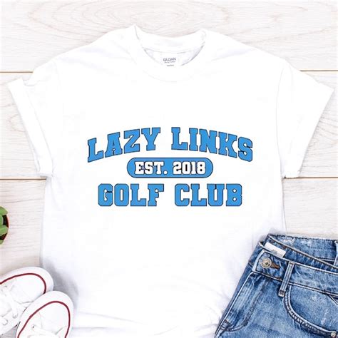 Lazy Links Shirt - Etsy