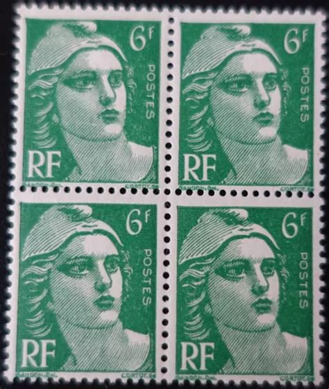 France Timbre Marianne De Gandon N Bloc De Neuf Luxe Mnh Eur