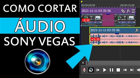 Como Cortar S O Udio No Sony Vegas Completo Passo A Passo Youtube