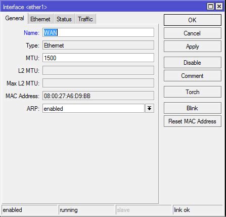 Mikrotik Internet Gateway