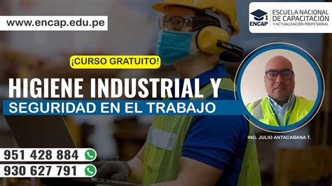 Curso Higiene Industrial Y Seguridad En El Trabajo Youtube