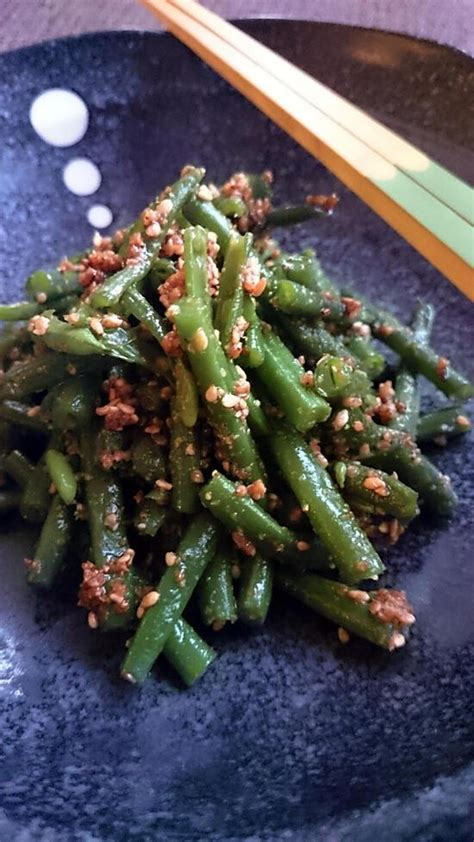 Recette de Haricot vert au sésame