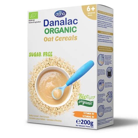 Детская овсяная каша Danalac 200г
