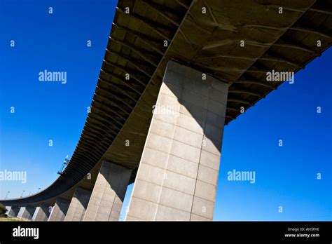 Structures Bridges Westgate Bridge Melbourne Australia Stock