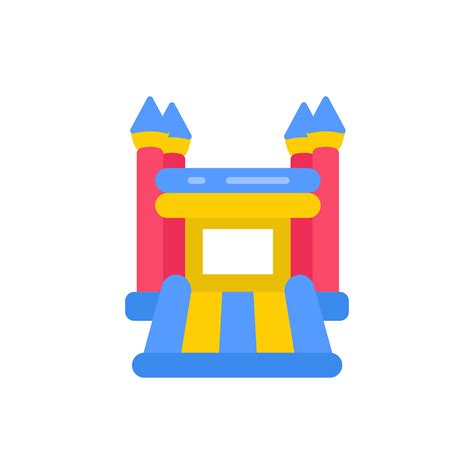 Bouncy Castle Icon In Vector Illustration 27538226 Vector Art At Vecteezy