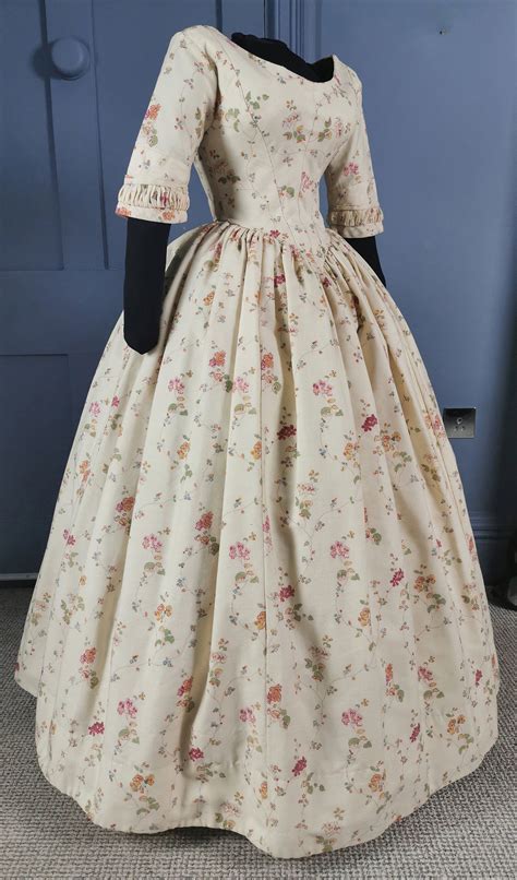 Reserved Almost Pristine 1840s Floral Print Dress Victorian Etsy Uk Artofit