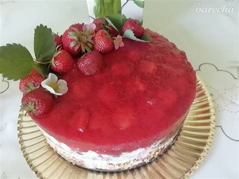 Letná Jahodovo čokoládová Torta S Mascarpone A So šľahačkou