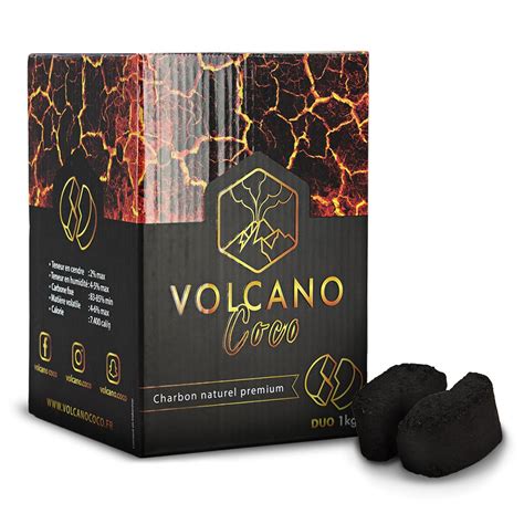 Charbon Chicha Volcano Coco Duo Kg