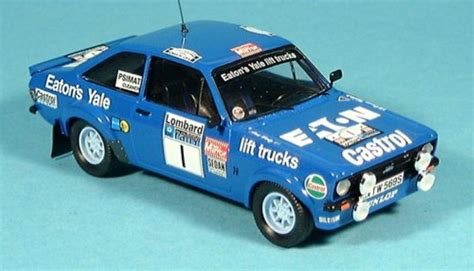 Modellino In Miniatura Ford Escort 1 43 Trofeu MkII No 6 Zakspeed