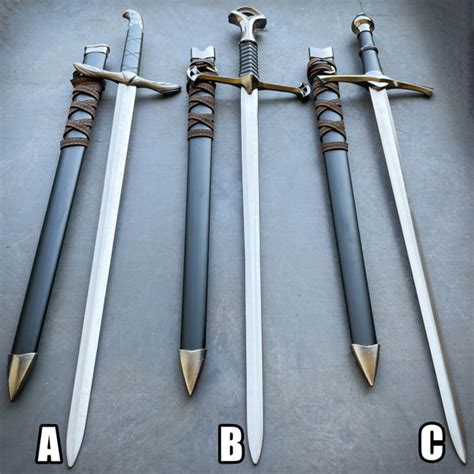 23 King Arthur Excalibur Crusader Medieval Sword Scabbard Historical