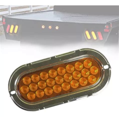 Plaf N Led Ovalado Pulgadas Led Luz Mbar V Meses Sin Intereses