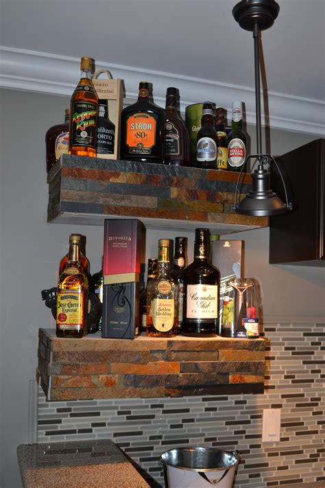 Floating Shelves Bar Ideas The Urban Decor