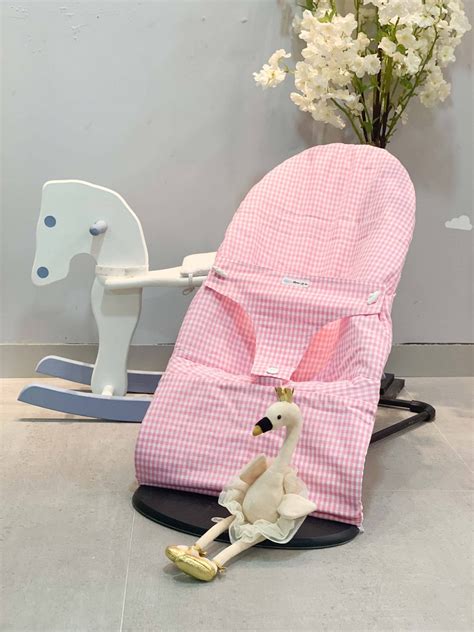 Funda Para Hamaca Babybjorn Vichy Rosa Mimitos Home