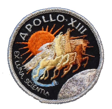 Apollo 13 - 3" - A-B Emblem souvenir | Space Patch Database