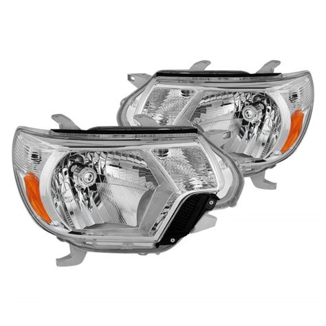 Spec-D® - Toyota Tacoma 2012 Chrome Factory Style Headlights