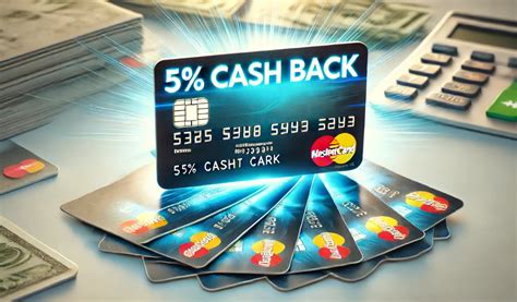 Top Cash Back Credit Cards that offer at least 5% of your purchase