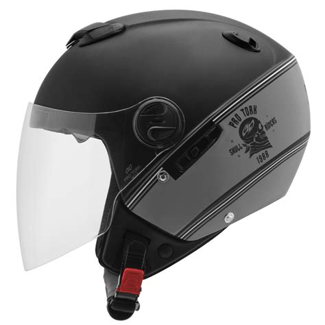 Compre Capacete Aberto Pro Tork New Atomic Skull Riders Hd Sportbay