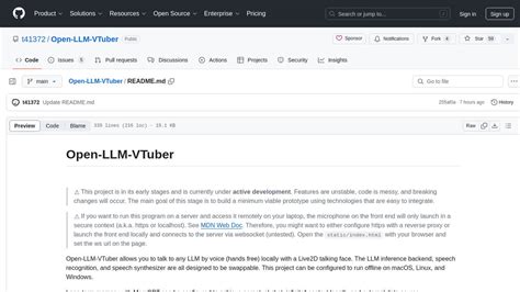 Github Open Llm Vtuber Features Alternatives Toolerific