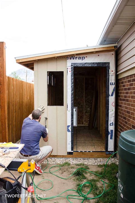 Plans How To Build A Lean To Off A Shed Builders Villa