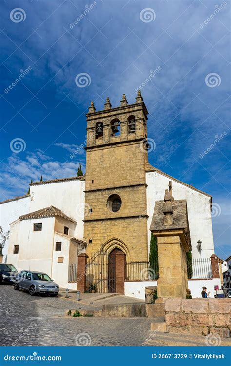 The Church of Padre Jesús Iglesia De Padre Jesús in Ronda Spain on